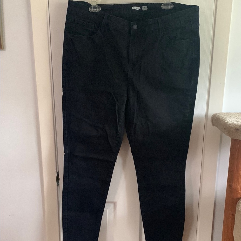 Old Navy Women's Rockstar Super Skinny Jeans - Black